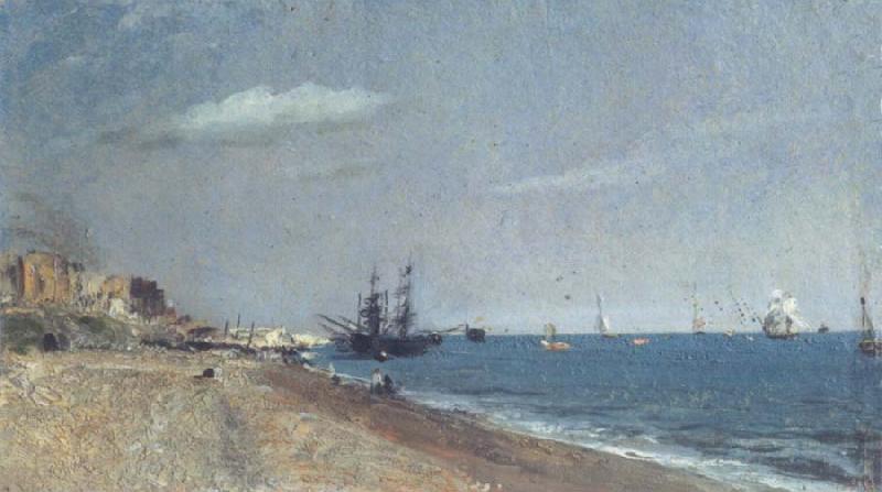 John Constable Brighton Beach,with colliers oil painting image